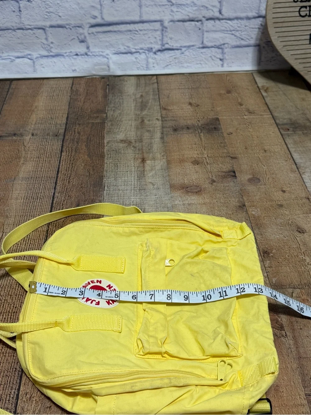 Fjallraven Kanken Backpack Yellow Classic Pack Laptop School Bag